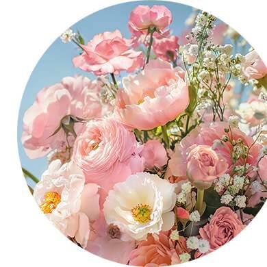 Mynta, ros, cederträ