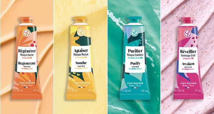 Botaniska ansiktsmasker