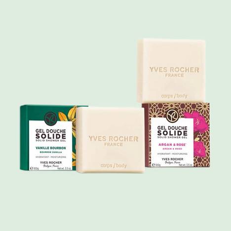 Fasta duschgeler Argan & Bourbonvanilj