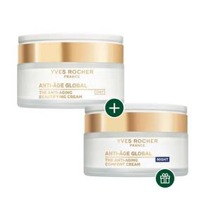 Duo dag- & nattkräm Anti-Âge Global