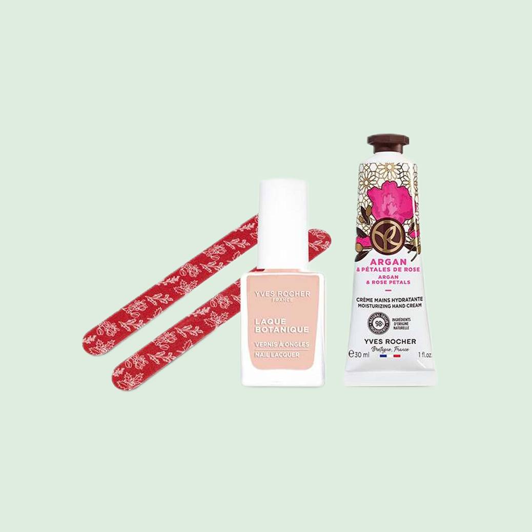 Trio för händer & naglar – Argan & Ros