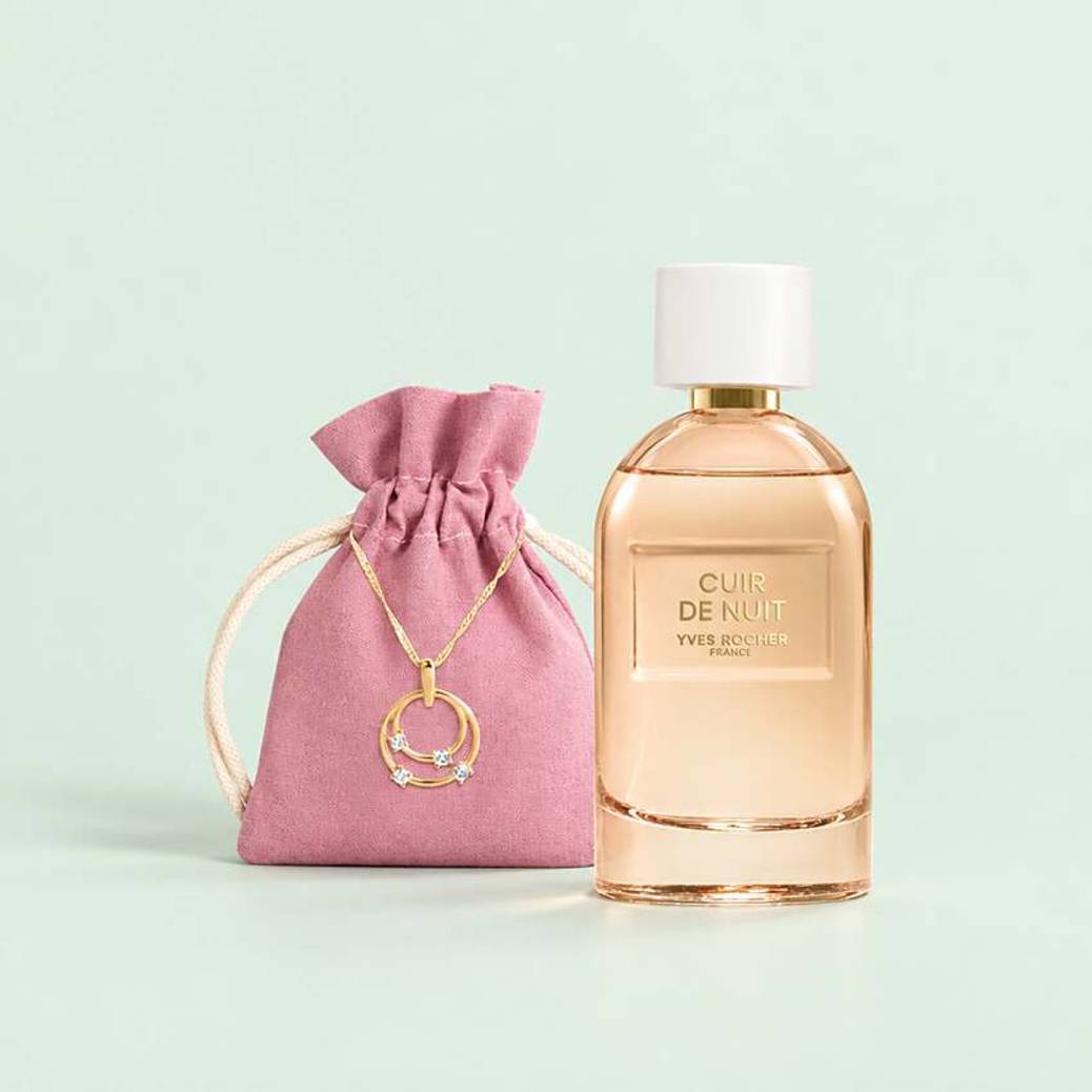 Duo parfym och halsband – Cuir de Nuit