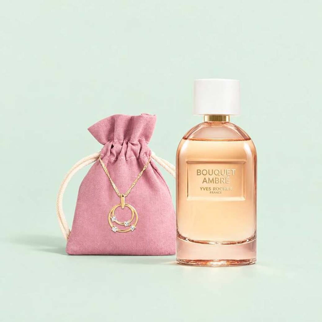 Duo parfym och halsband – Bouquet Ambré
