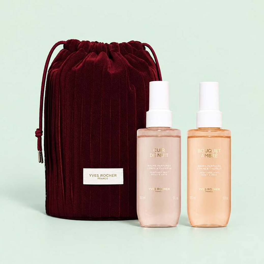 Body Mist duo – Bouquet Ambré & Cuir de Nuit