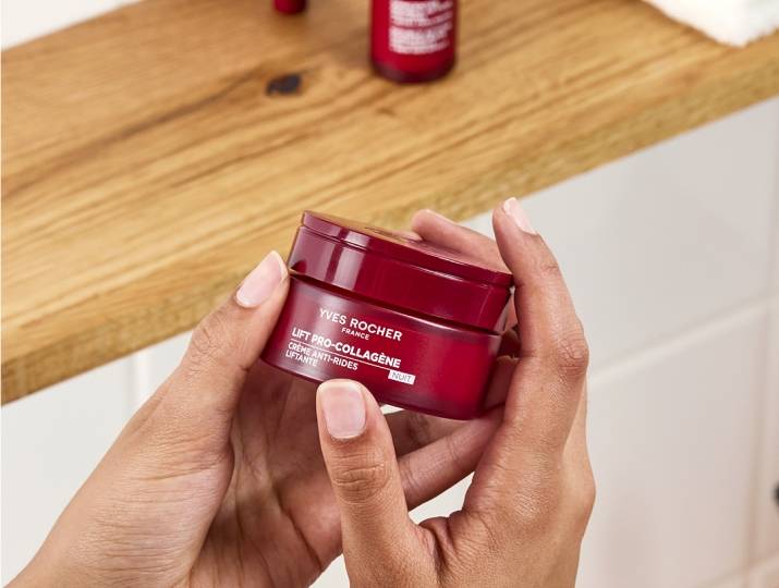 Yves Rocher Anti-Rynk Nattkram Lift Pro kollagen