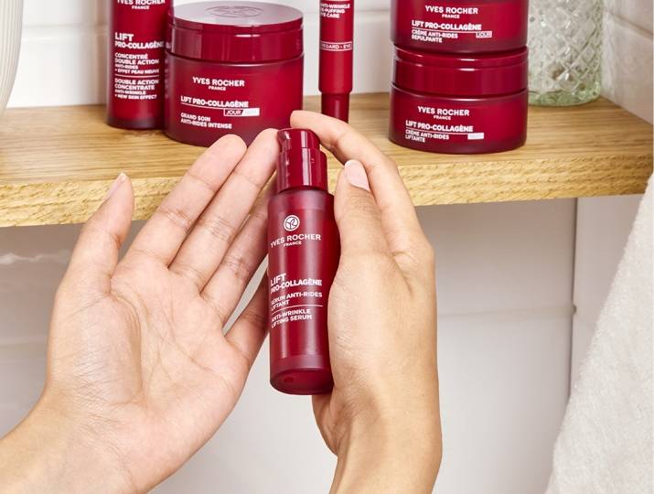 hander kvinnor lyft pro kollagen anti-rynkserum