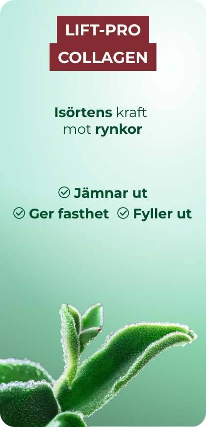 lift pro collagen isortens mot rynkor