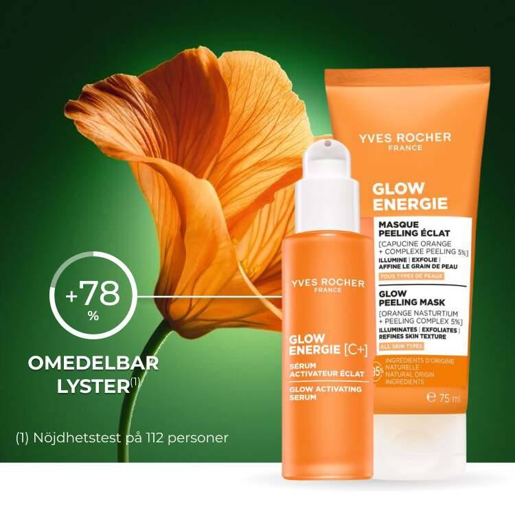 Glow Energy-seriens produkter