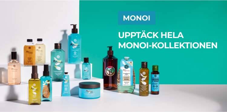 komplett utbud av monoï