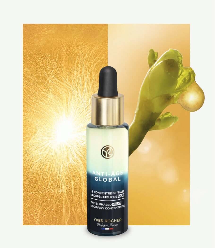 biphased night recovery product Yves Rocher