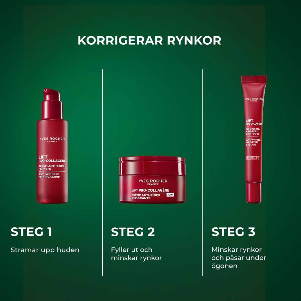 Plumpande dagkräm mot rynkor