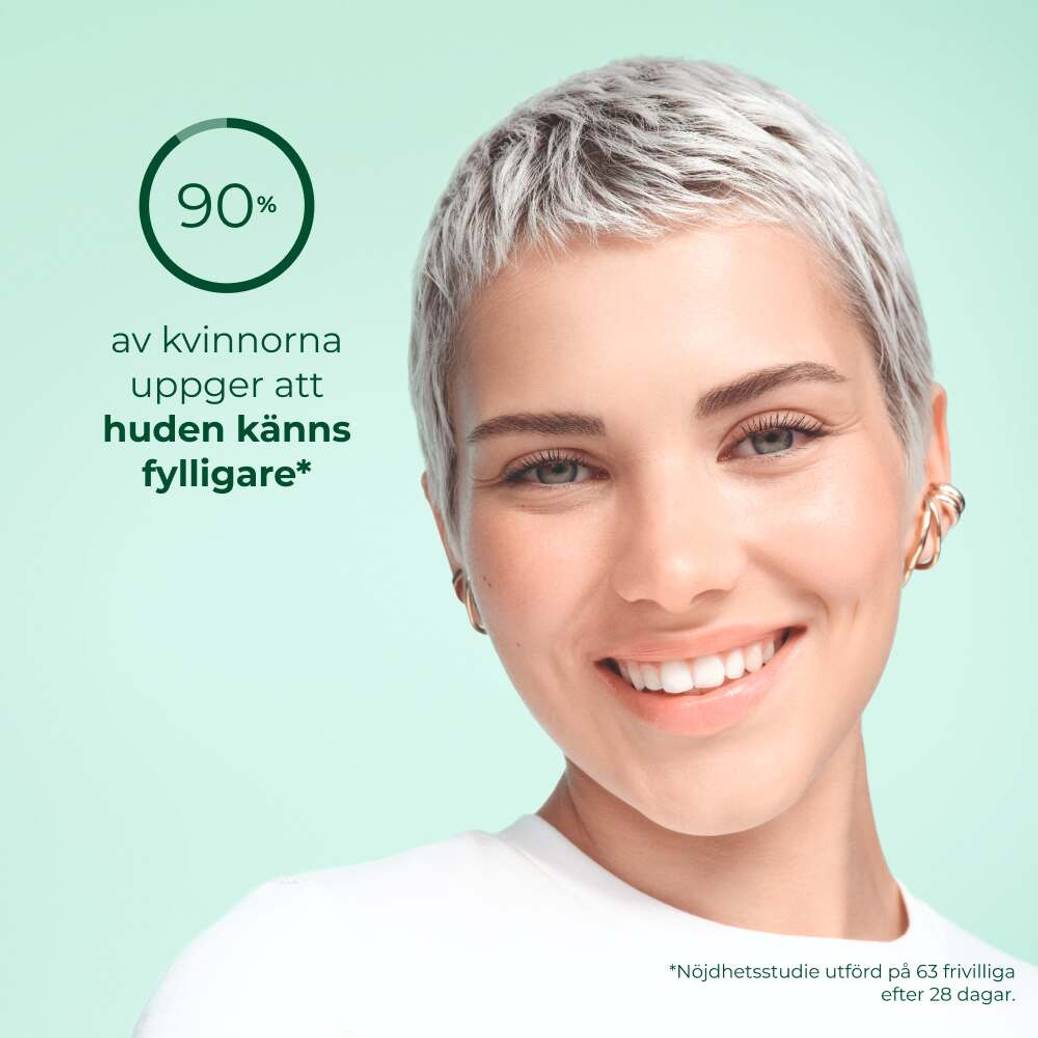 Uppstramande och återfuktande mask