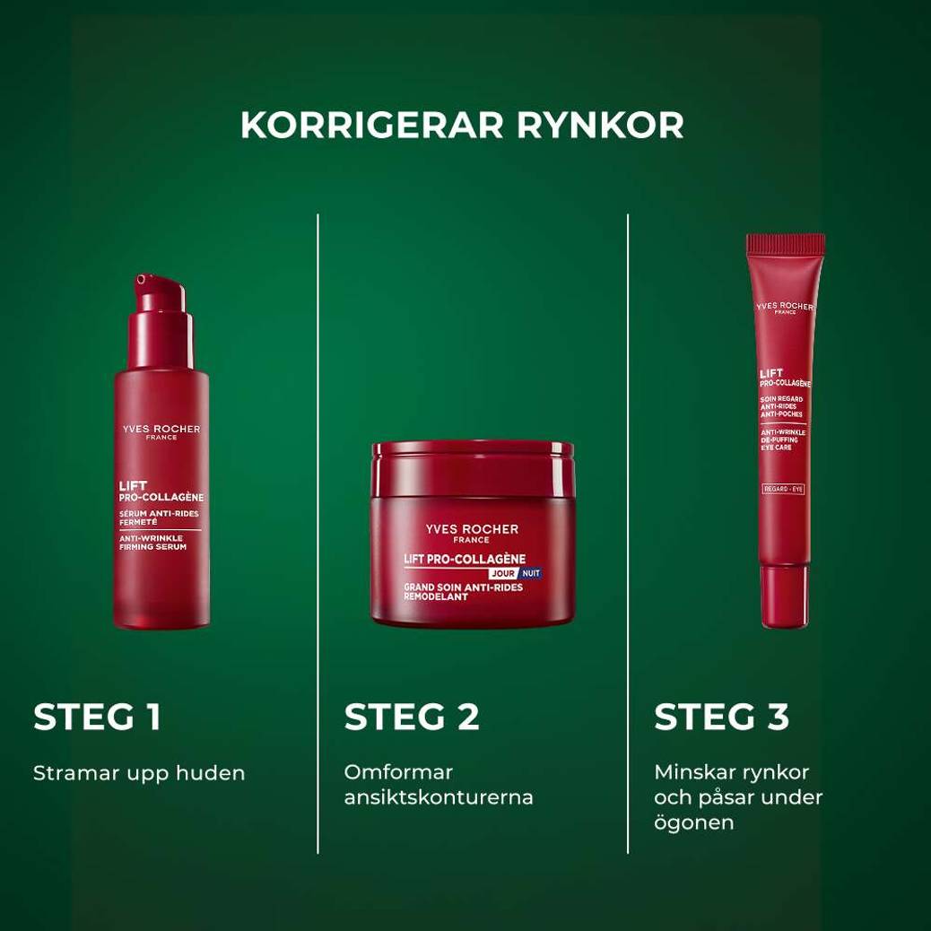 Lyftande serum mot rynkor