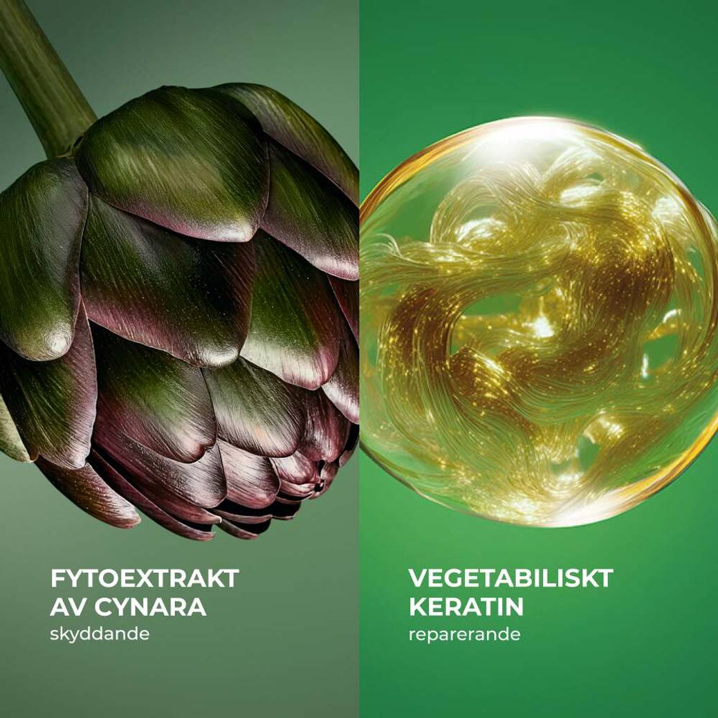 Värmeskyddande hårserum - torrt och skadat hår